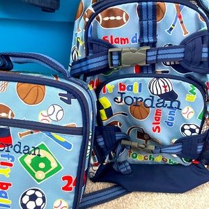 Pbk backpack small & lunchbox sports